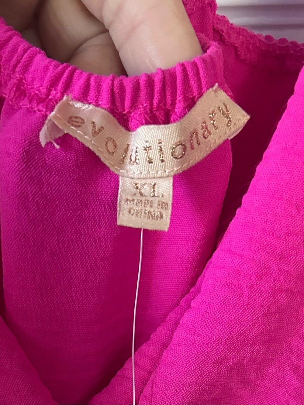 Evolutionary Hot Pink Wide Leg Jumpsuit – XL – NWT - Picture 3 of 9